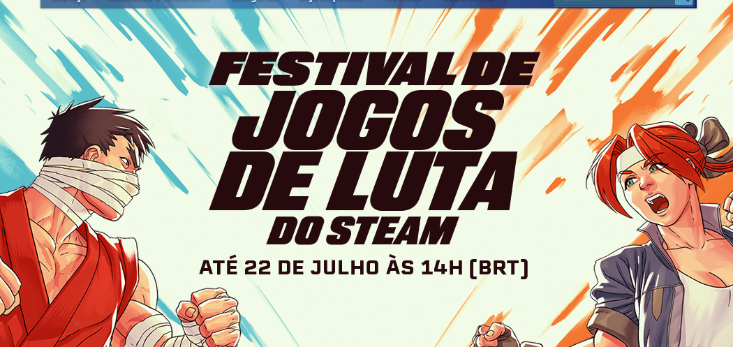 Banner Promocional do Festival de Jogos de Luta