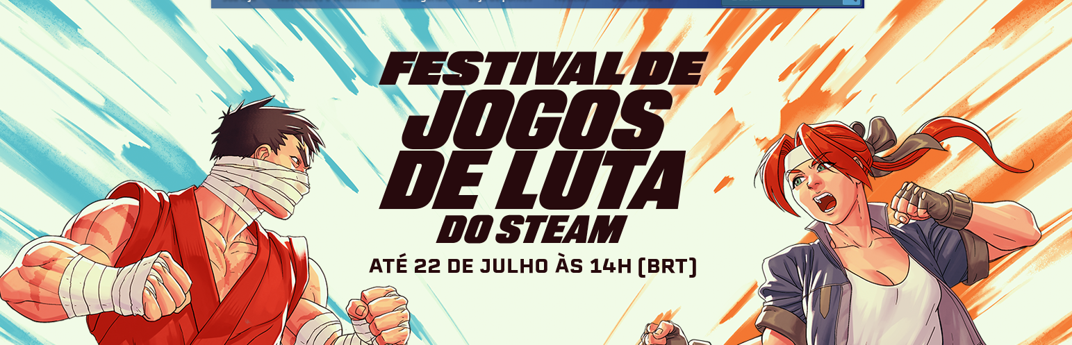 Banner Promocional do Festival de Jogos de Luta