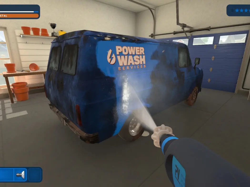 Cena de PowerWash Simulator