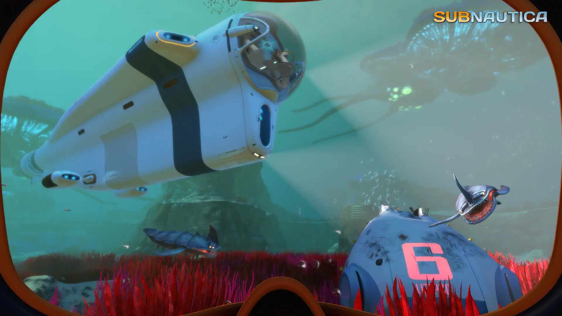 Cena do jogo Subnautica