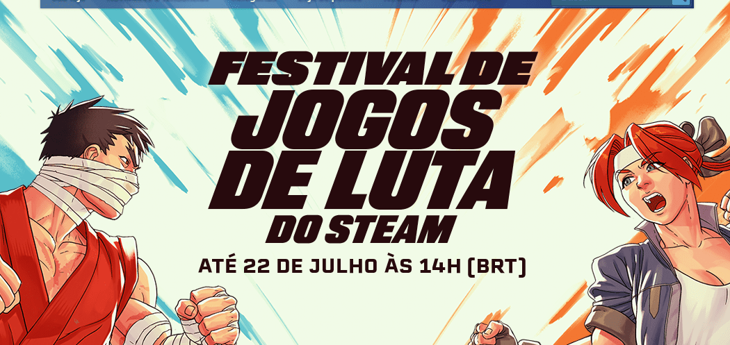 Banner Promocional do Festival de Jogos de Luta