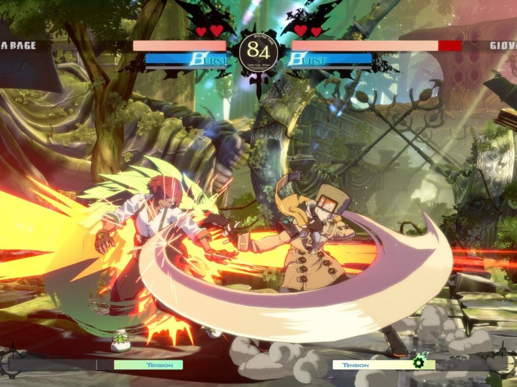 Cena do jogo Guilty Gear Strive