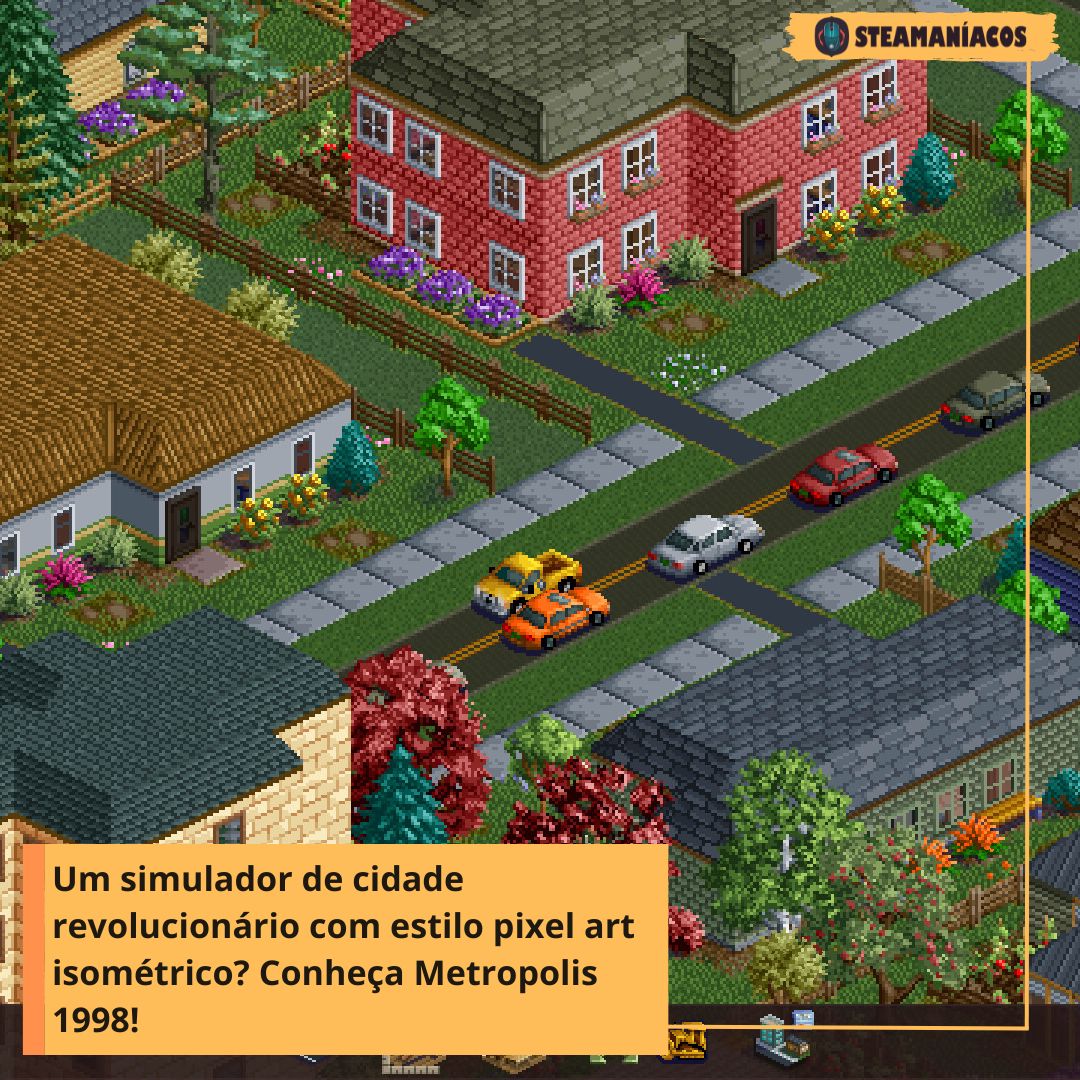 Banner ilustrativo do jogo Metropolis 1998