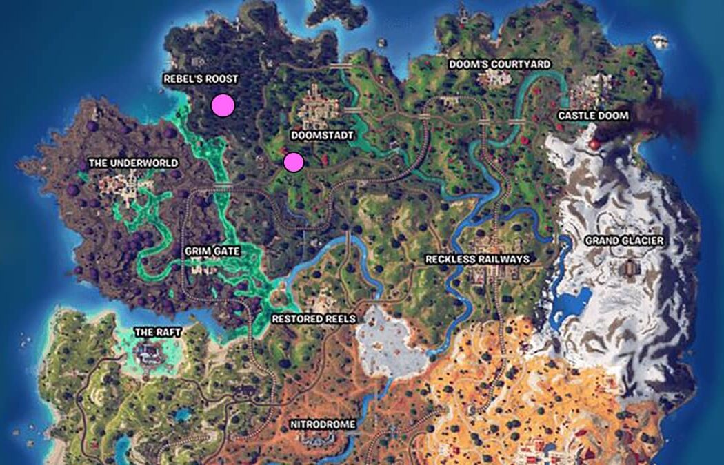 Mapa Fortnite Posto