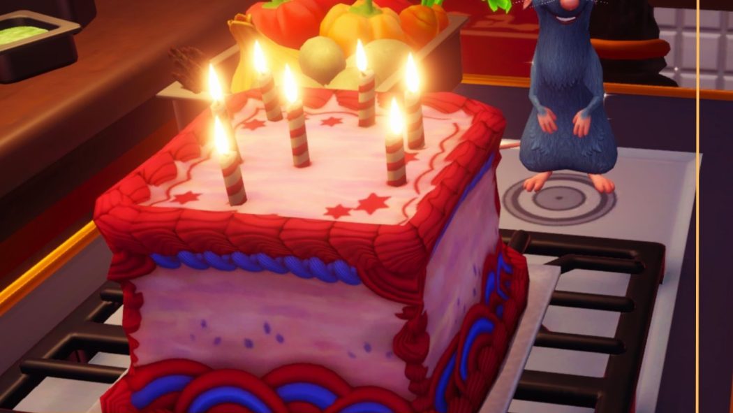 Disney Dreamlight Bolo de Aniversário
