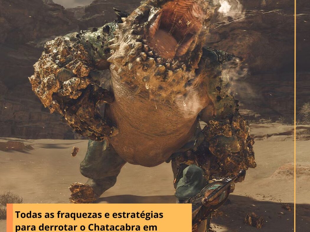 Chatacabra em Monster Hunter Wilds