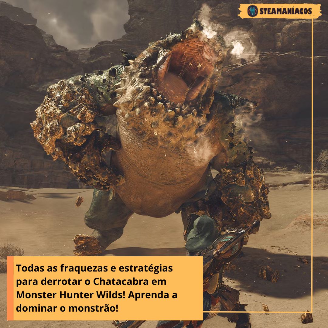 Chatacabra em Monster Hunter Wilds