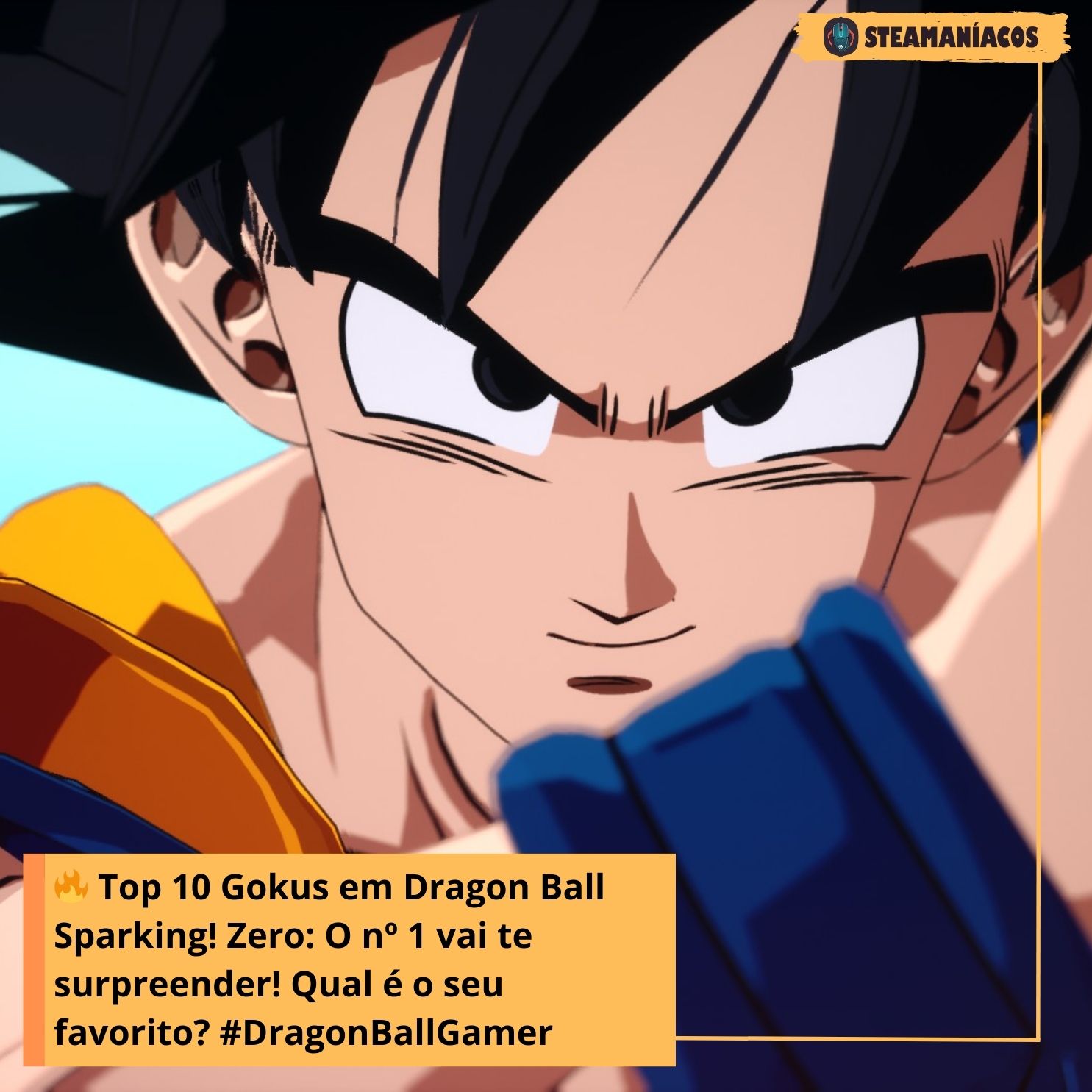 Top 10 Gokus em Dragon Ball Sparking Zero