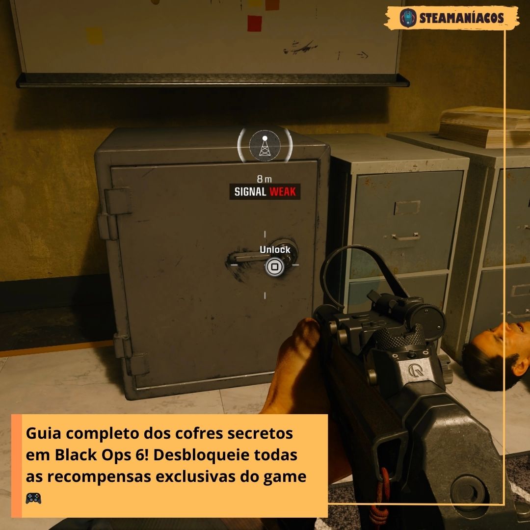 Black Ops 6 - Guia do Cofre