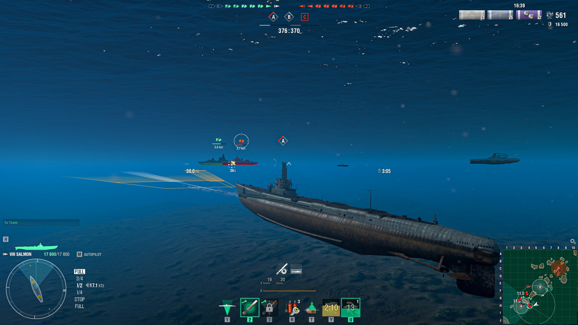 Cena de World of Warships