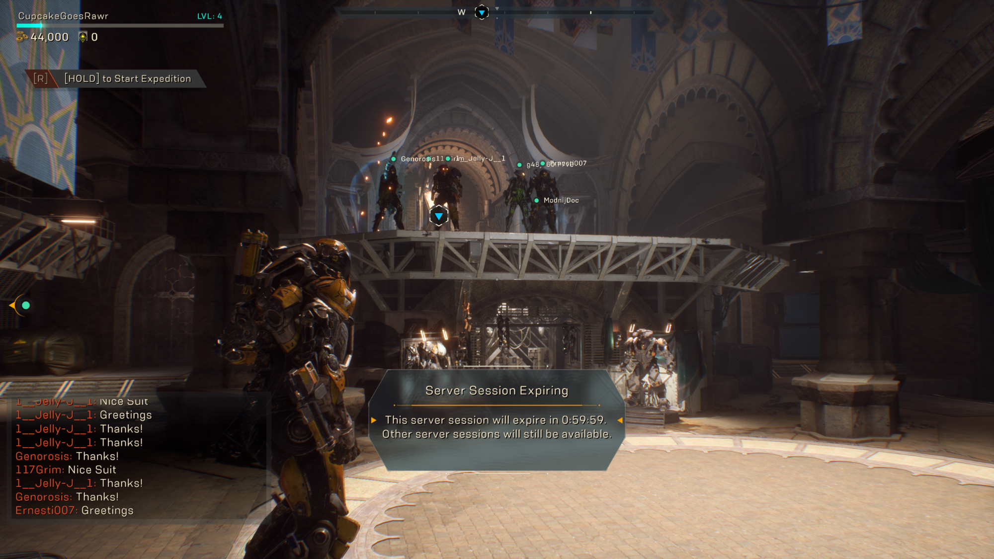 Fim de Anthem: servidores desligados após quase 7 anos — última sessão acabou por volta das 16h05 (horário de São Paulo)