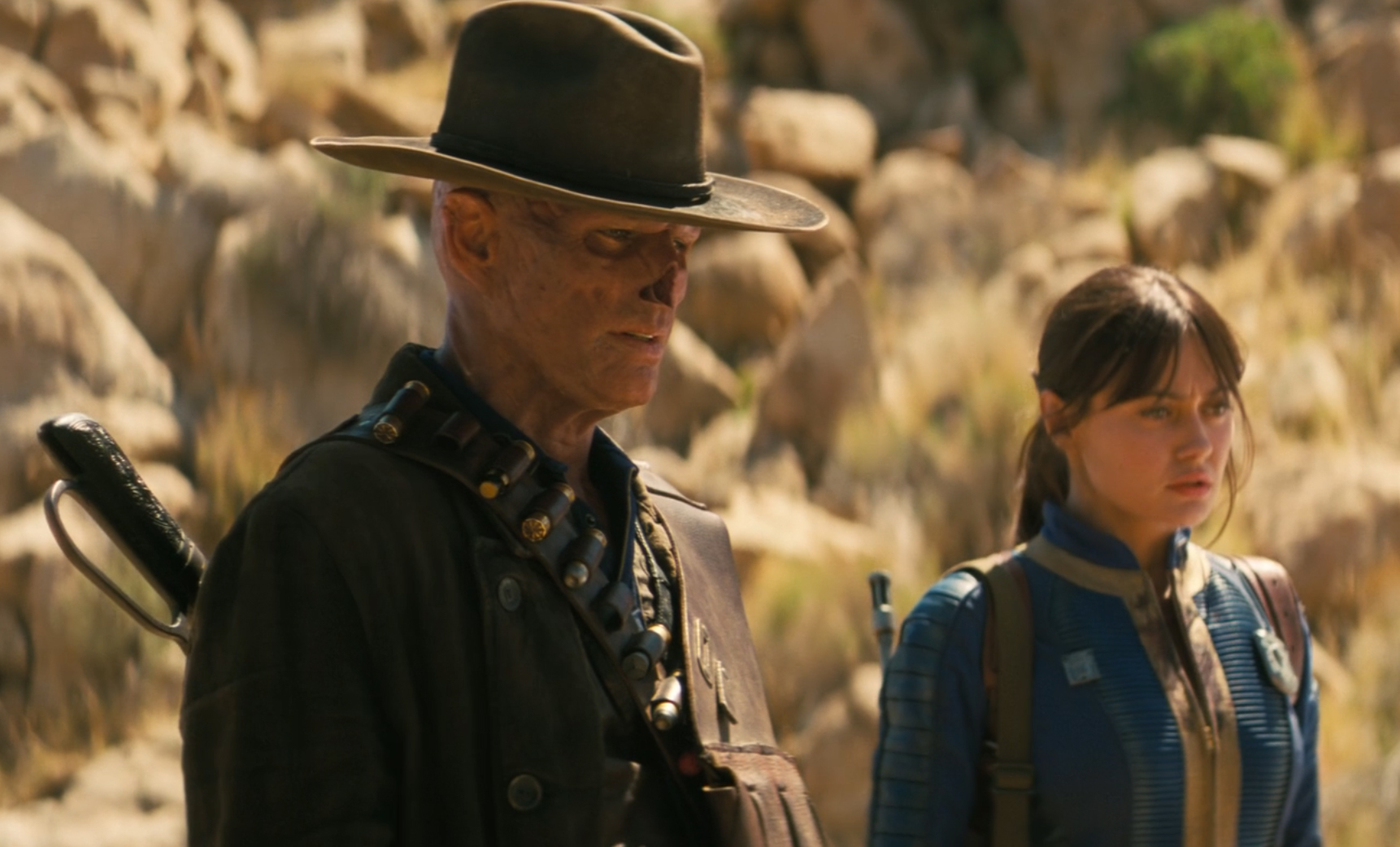 A primeira aparição do Deathclaw em Fallout temporada 2 vai te deixar de queixo caído