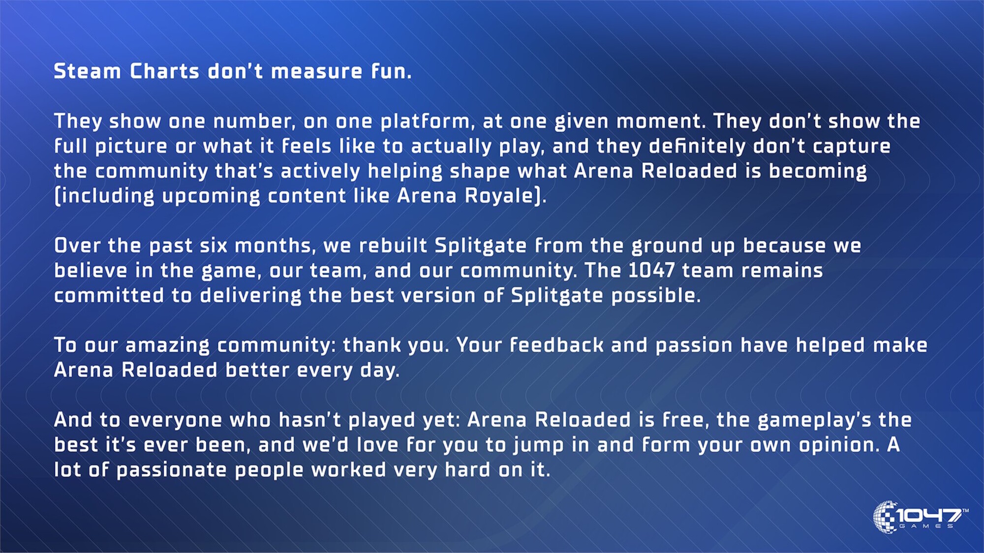 Splitgate: Arena Reloaded em queda? Estúdio rebate números e promete virar o jogo