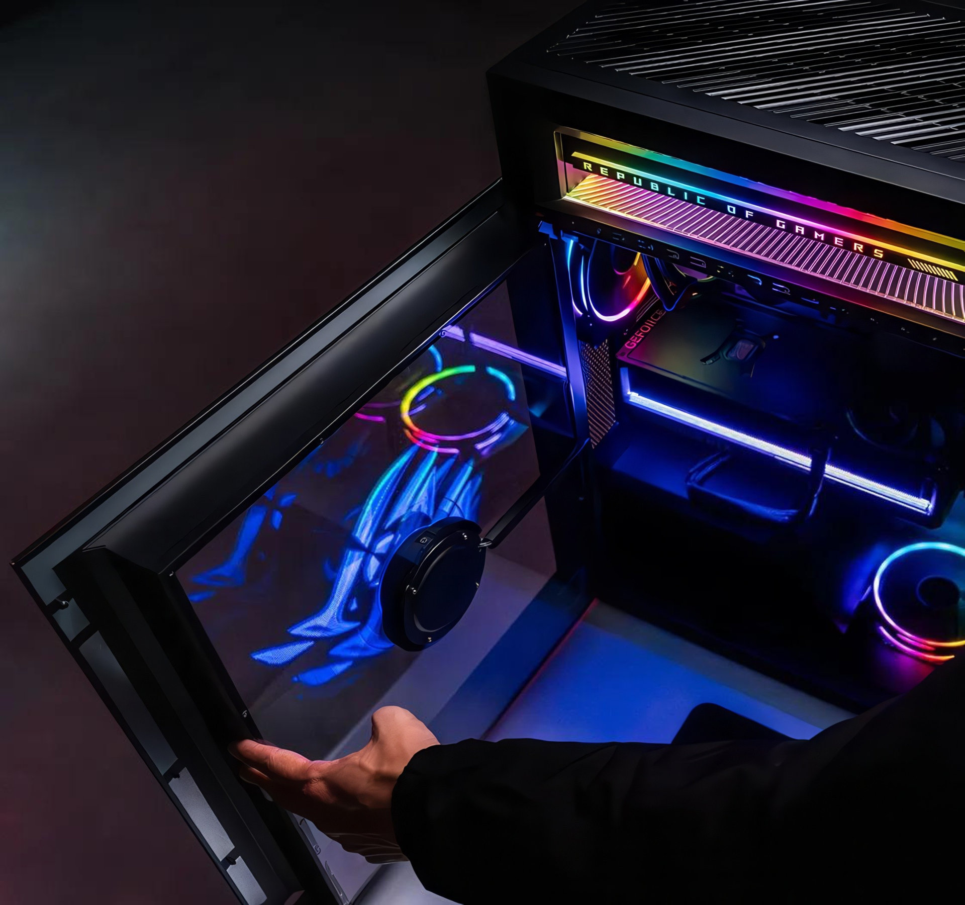 Você não vai acreditar neste PC: Asus ROG G1000 tem ventoinhas holográficas