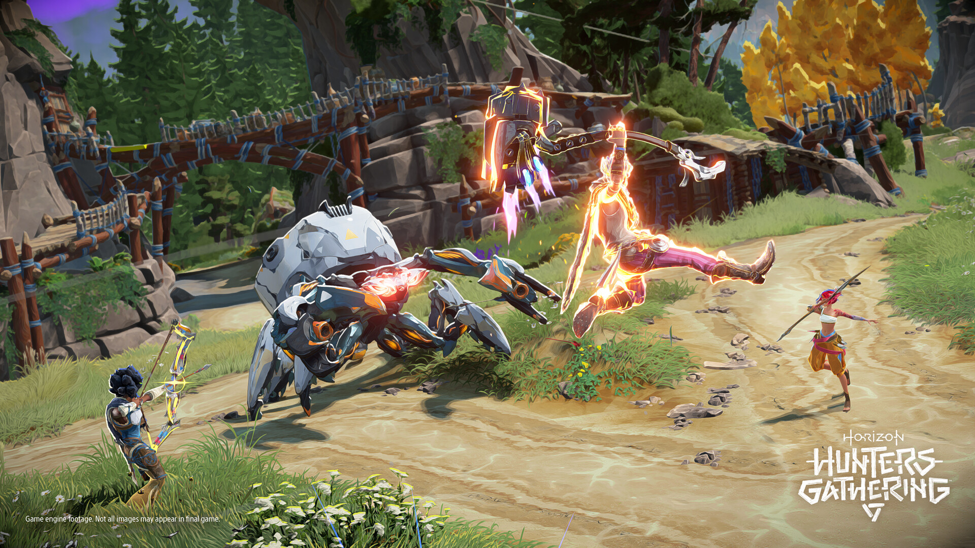 Cena de Horizon Hunters Gathering