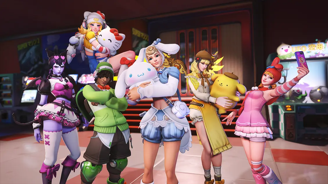 Overwatch Hello Kitty