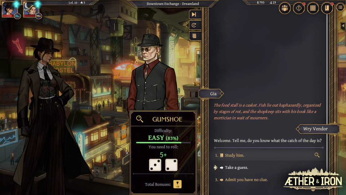 Aether & Iron promete um RPG de escolhas pesadas e tiroteio de carros — e já tem data no PC