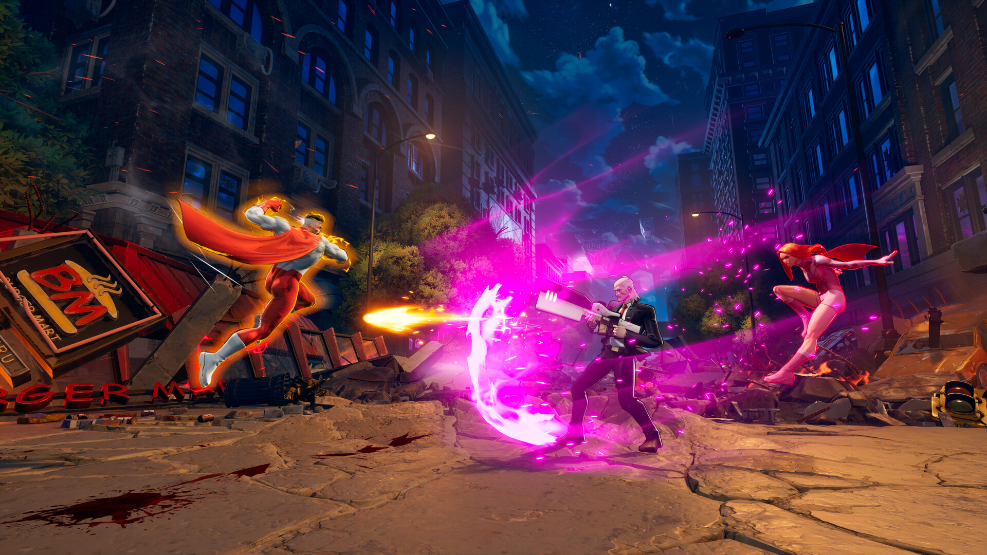 Cena de Invincible VS