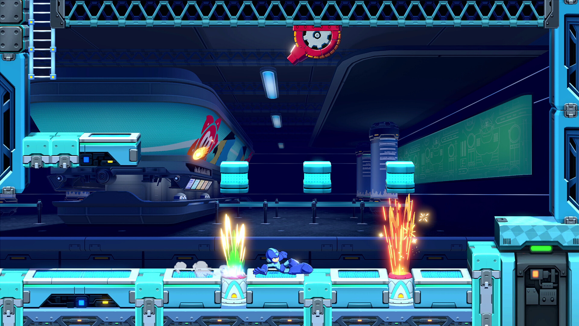 Cena de Mega Man: Dual Override