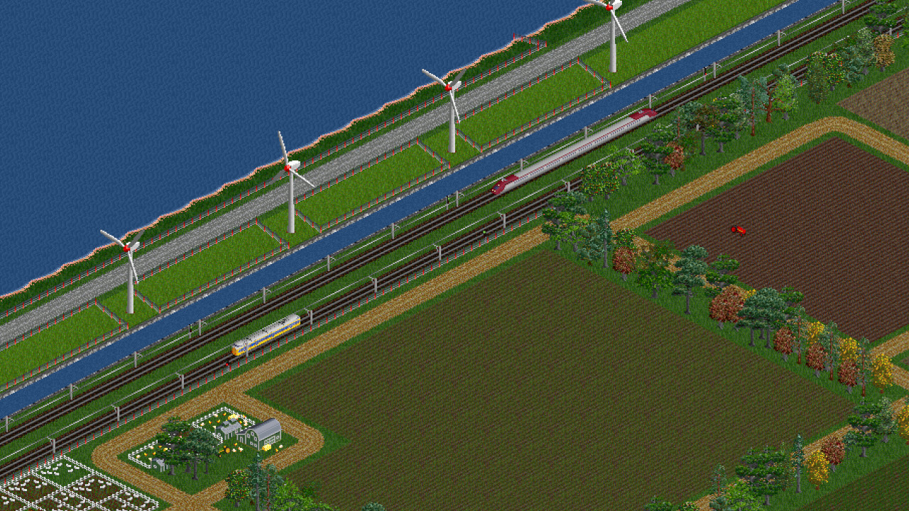Cena de OpenTTD