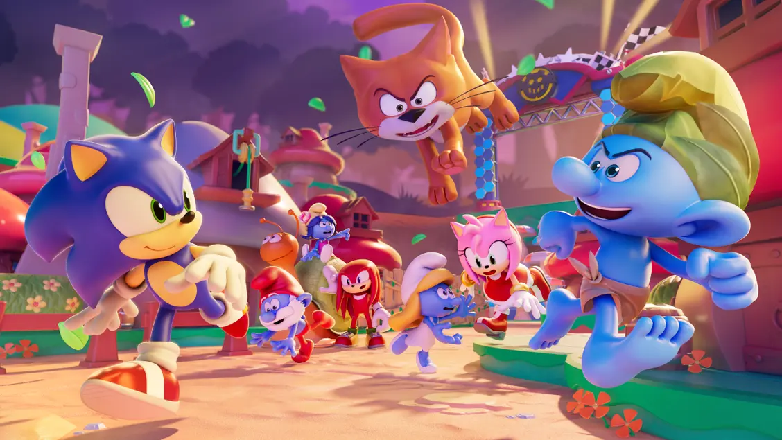 Sonic Smurfs Rumble